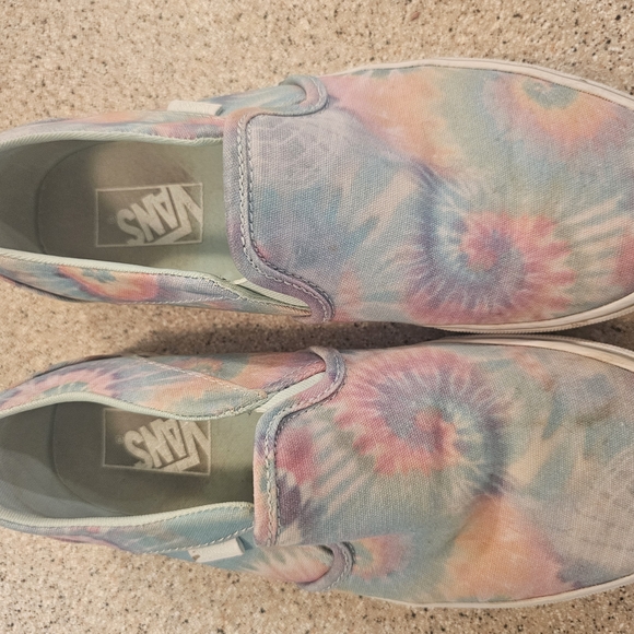Vans Tie-Dye Slip-On Sneakers - Picture 1 of 3